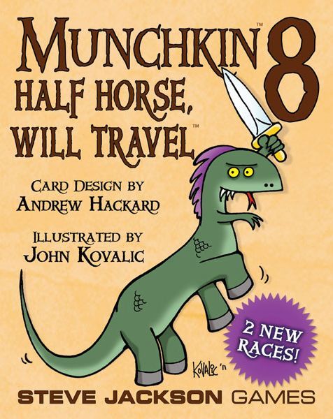 Box art of Munchkin 8: Half Horse, Will Travel