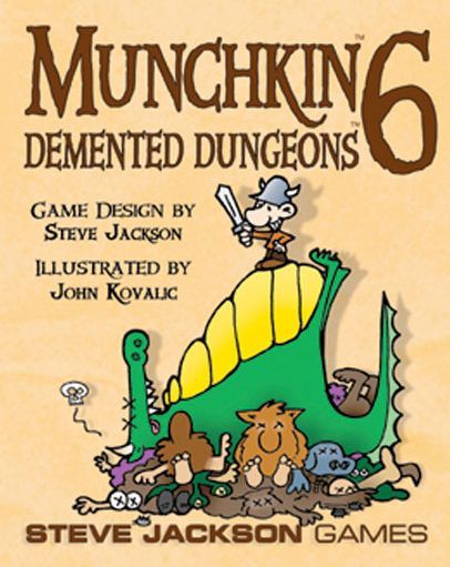 Box art of Munchkin 6: Demented Dungeons