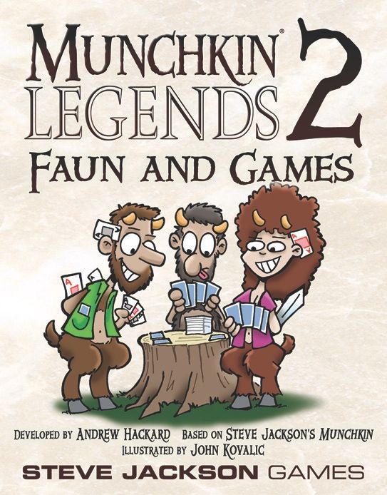 Box art of Munchkin Legends 2: Faun and Games