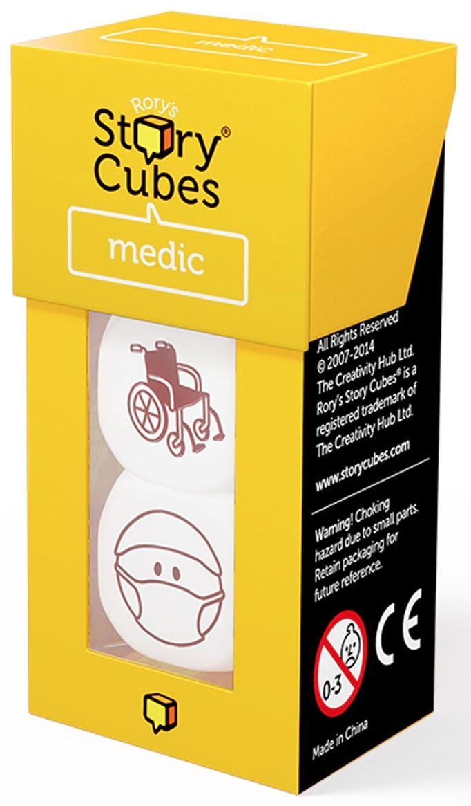 Box art of Rory's Story Cubes: Medic
