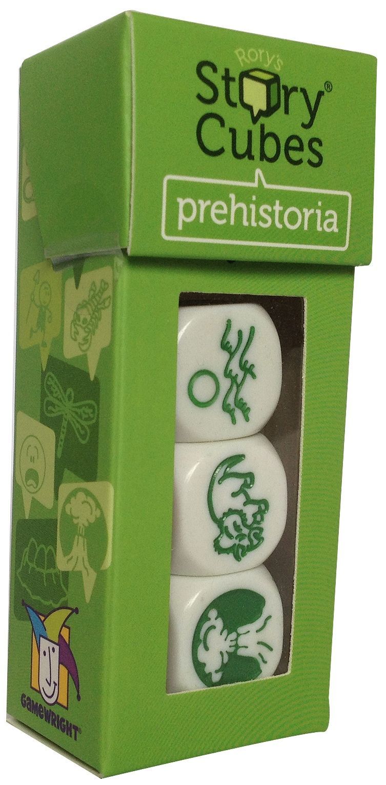 Box art of Rory's Story Cubes: Prehistoria