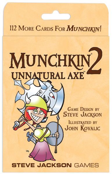 Box art of Munchkin 2: Unnatural Axe