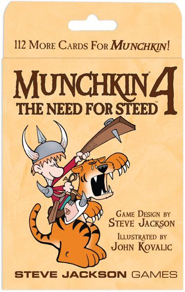 Box art of Munchkin 4: The Need for Steed