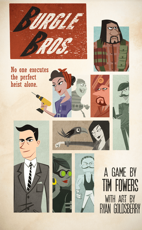 Box art of Burgle Bros.