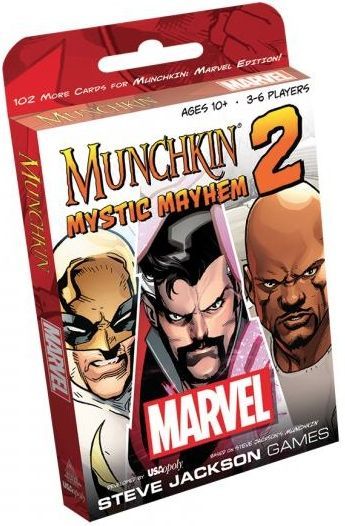 Box art of Munchkin Marvel 2: Mystic Mayhem