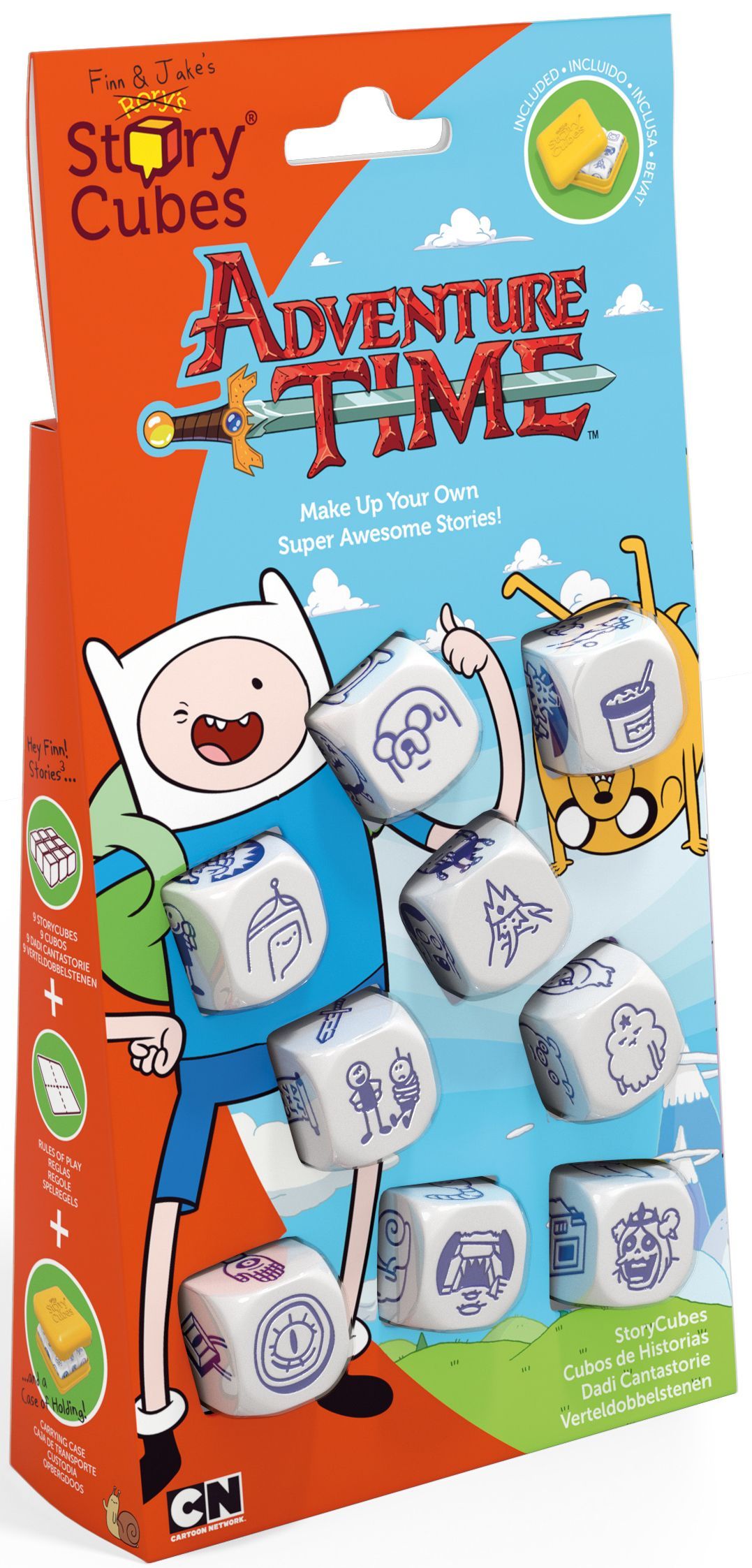 Box art of Rory's Story Cubes: Adventure Time