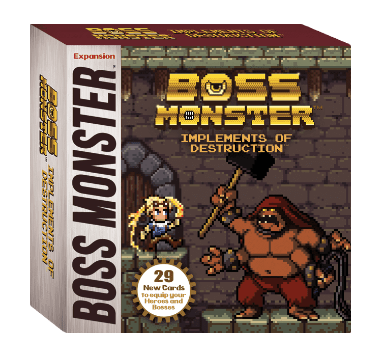 Box art of Boss Monster: Implements of Destruction