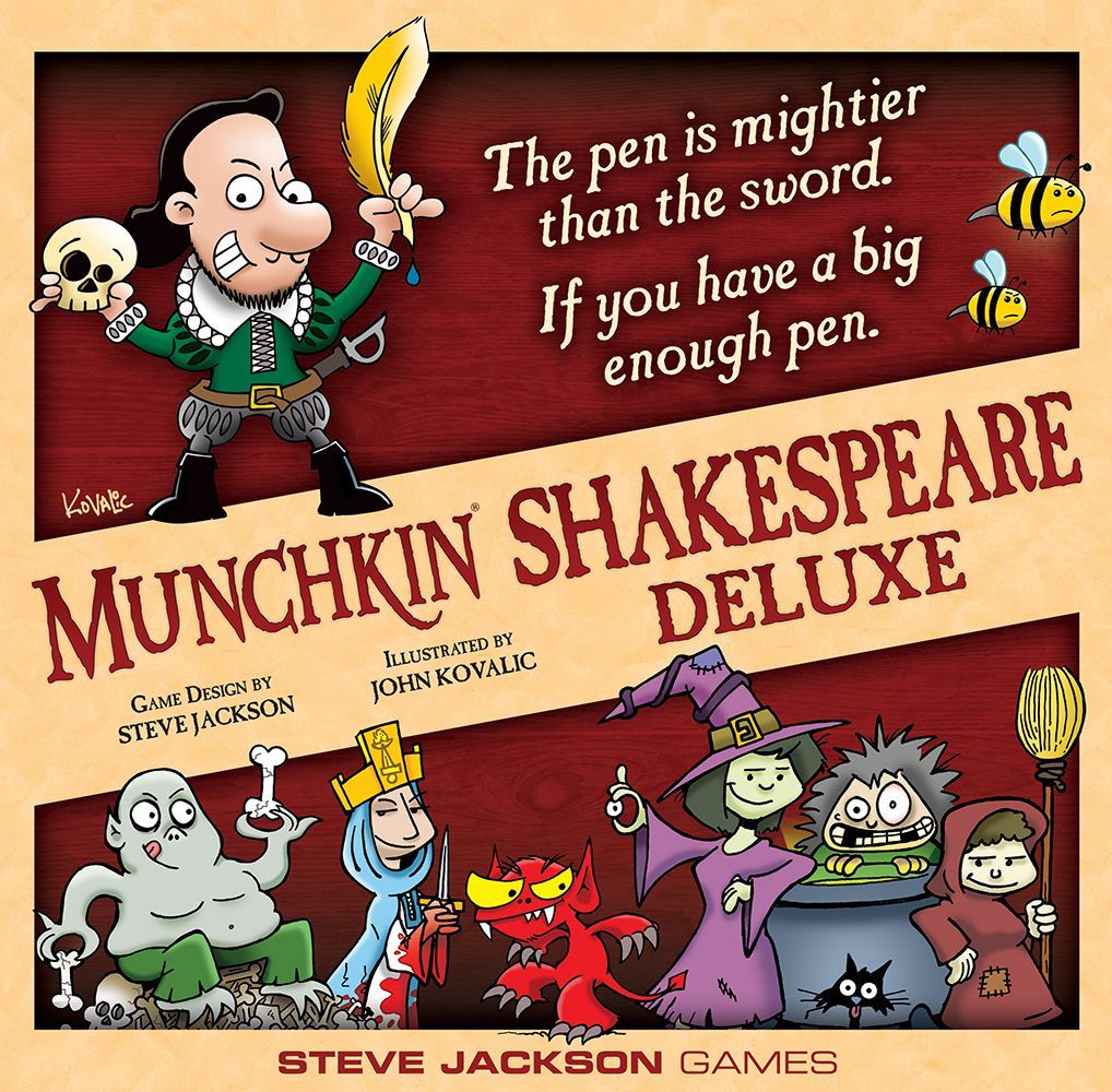 Box art of Munchkin Shakespeare Deluxe