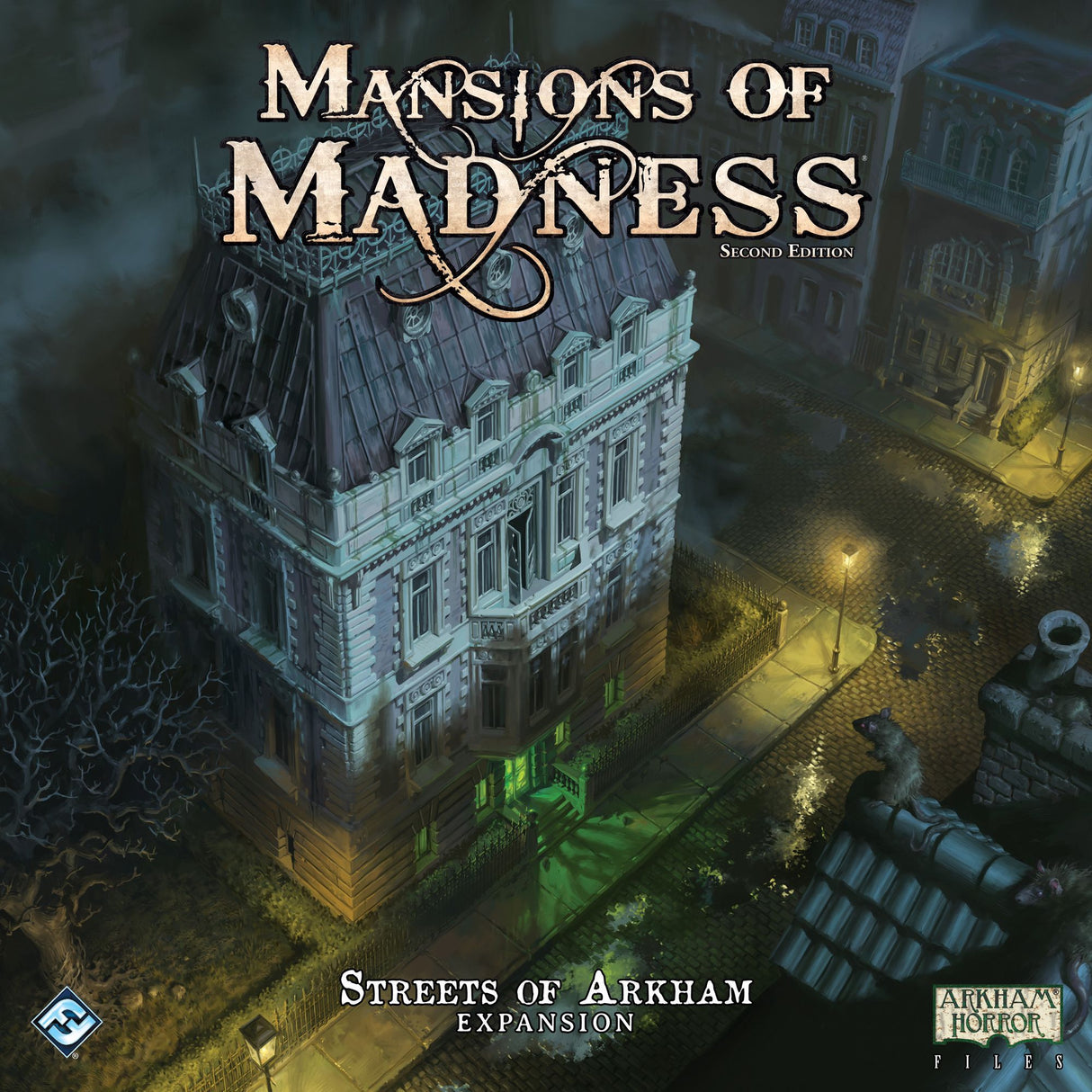 Box art of Mansions of Madness: Second Edition – Streets of Arkham: Expansion