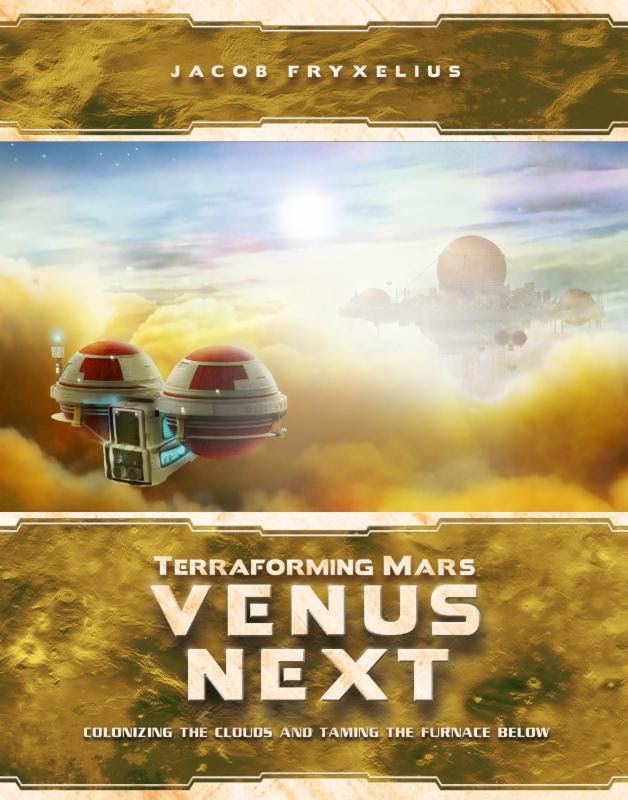 Box art of Terraforming Mars: Venus Next