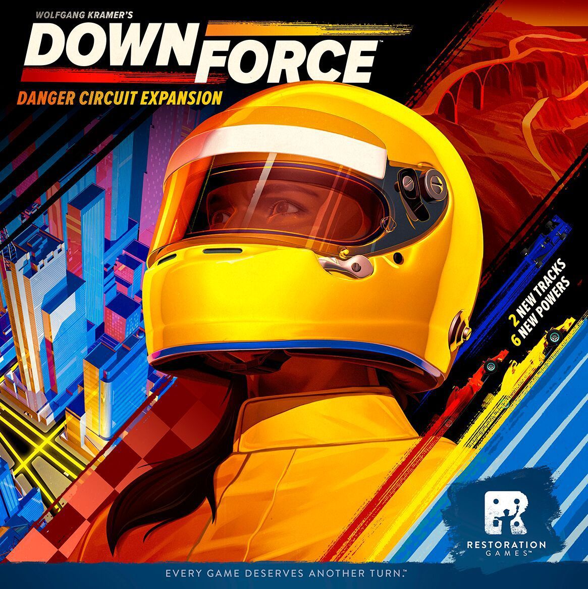 Box art of Downforce: Danger Circuit