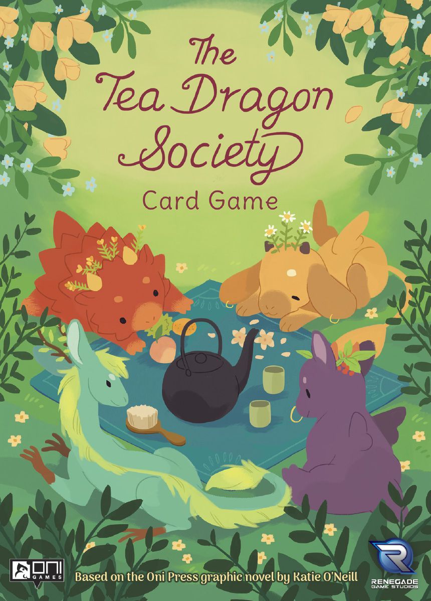 Box art of The Tea Dragon Society Card Game