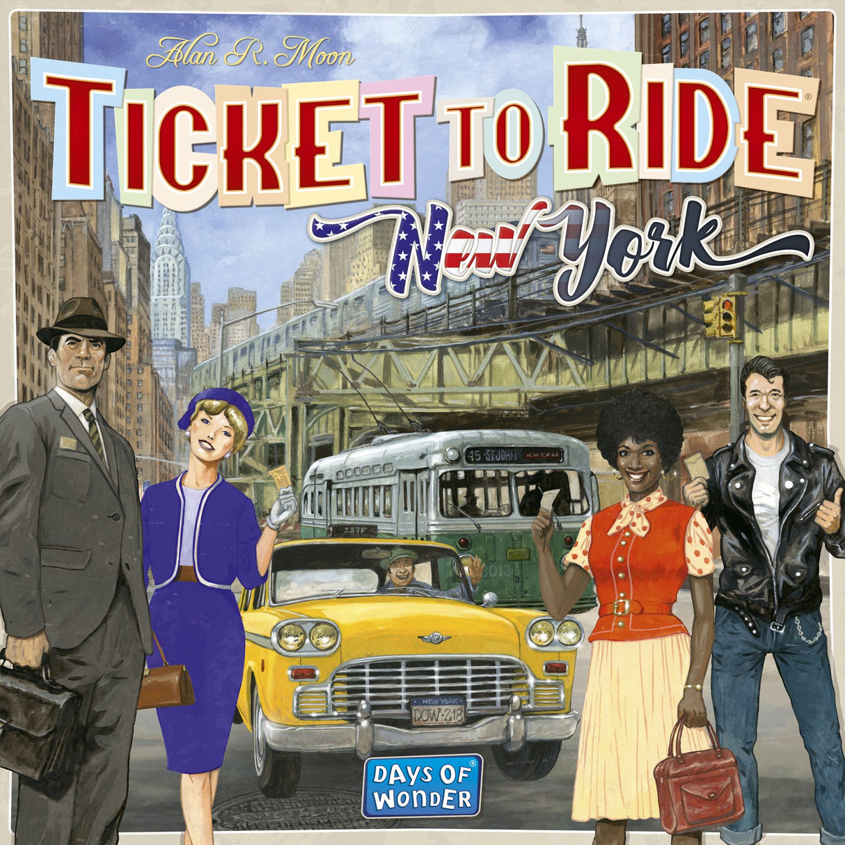 Box art of Ticket to Ride: New York