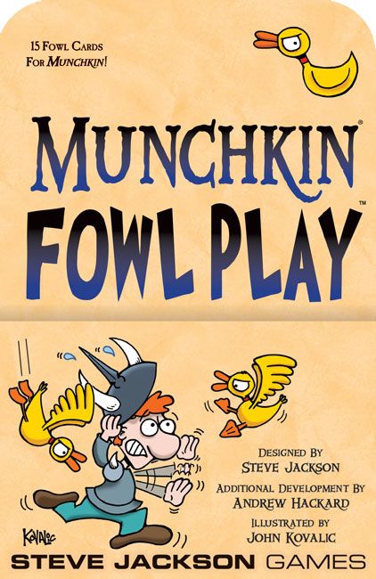 Box art of Munchkin Fowl Play