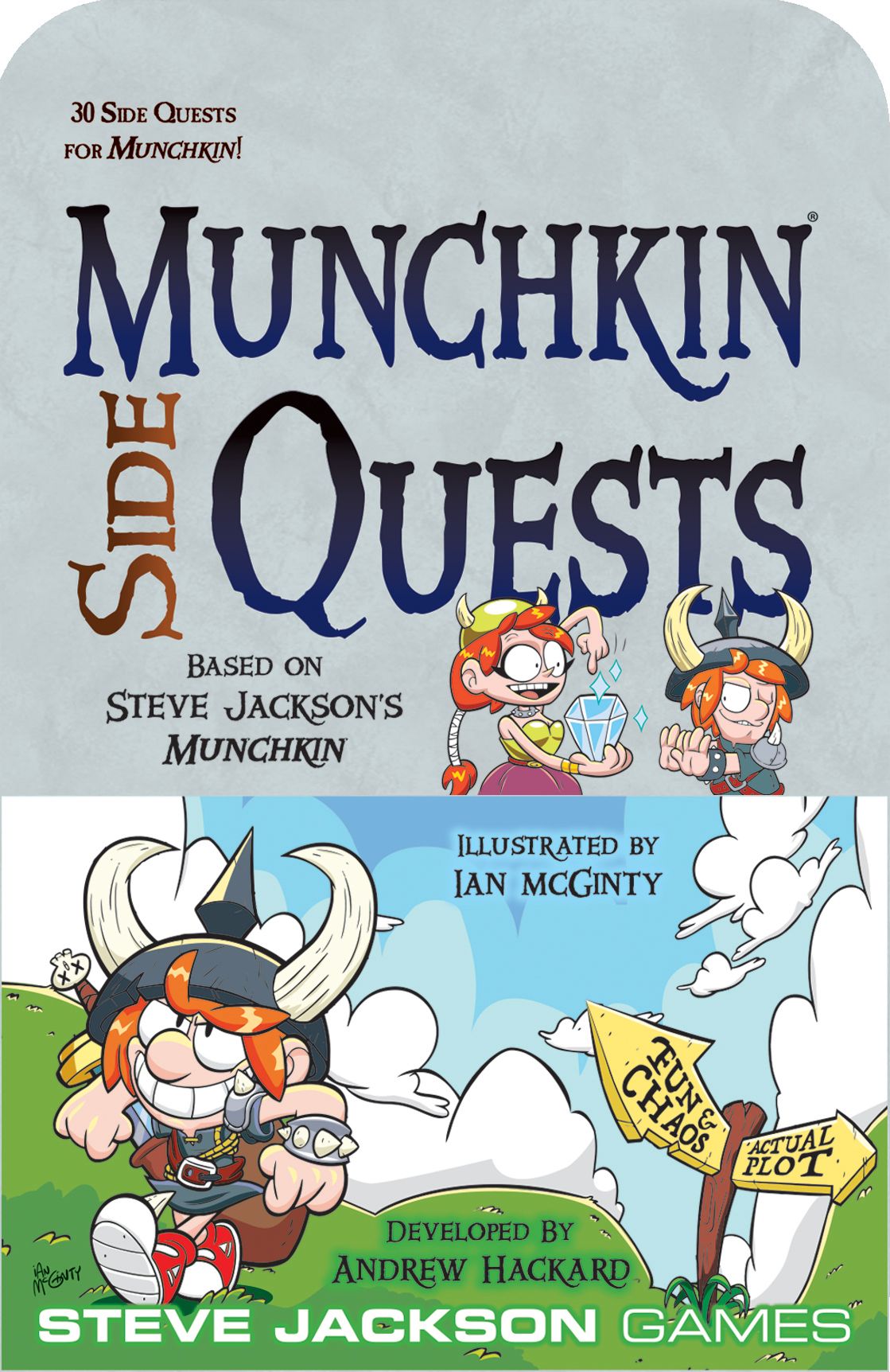 Box art of Munchkin Side Quests
