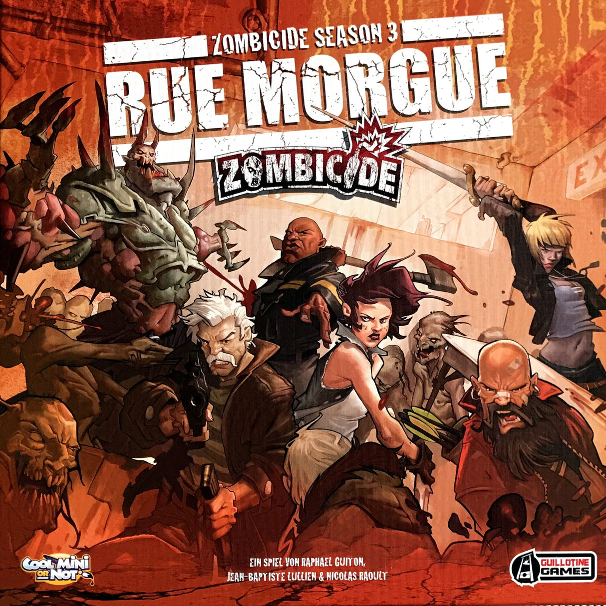 Box art of Zombicide Season 3: Rue Morgue