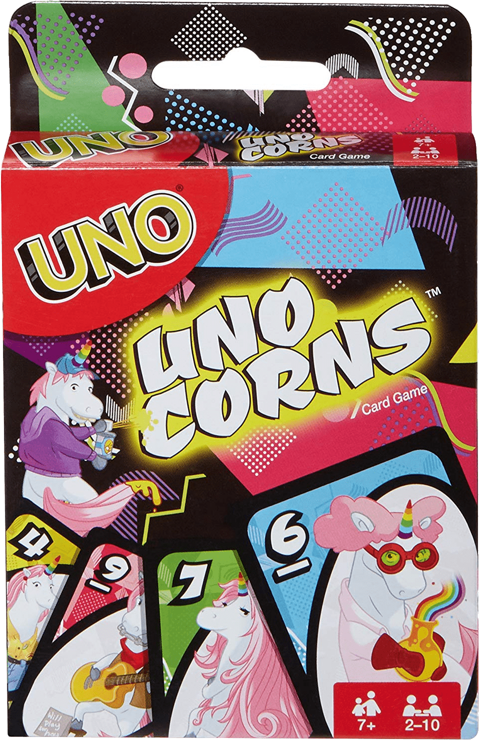 Box art of UNO: UNOcorns