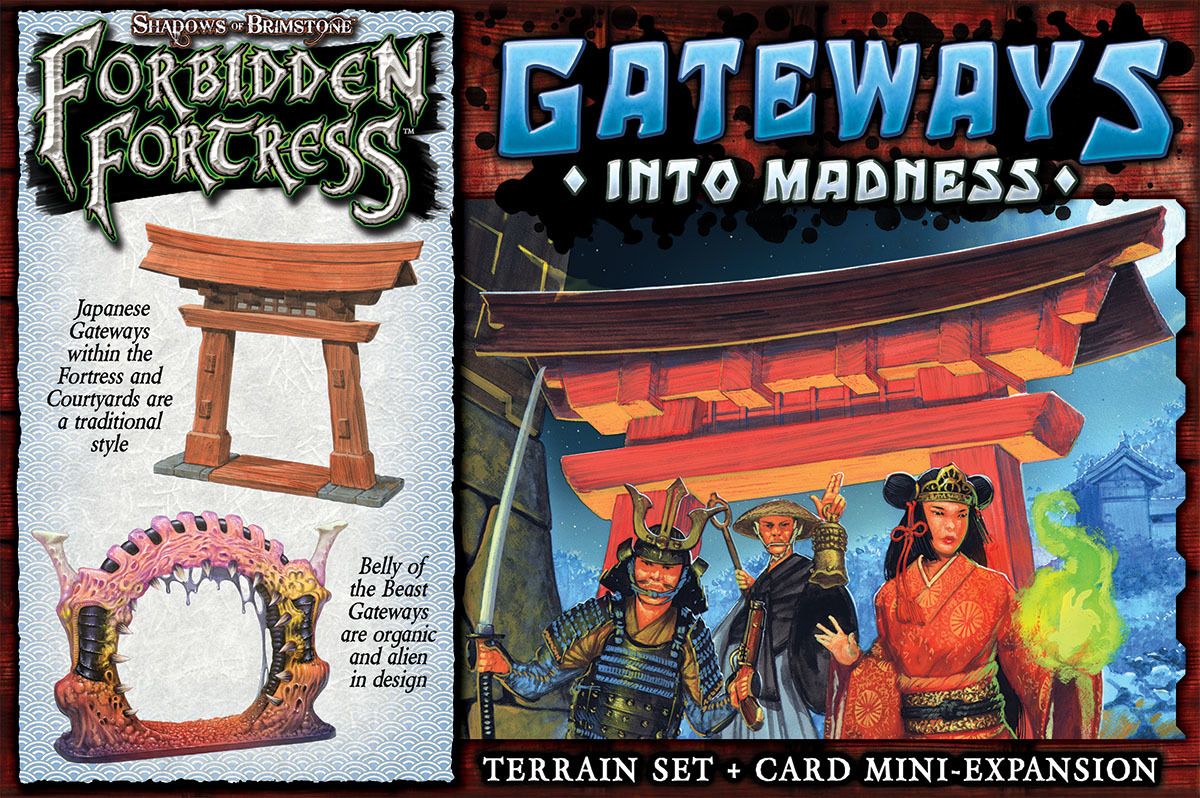 Box art of Shadows of Brimstone: Forbidden Fortress – Gateways Into Madness