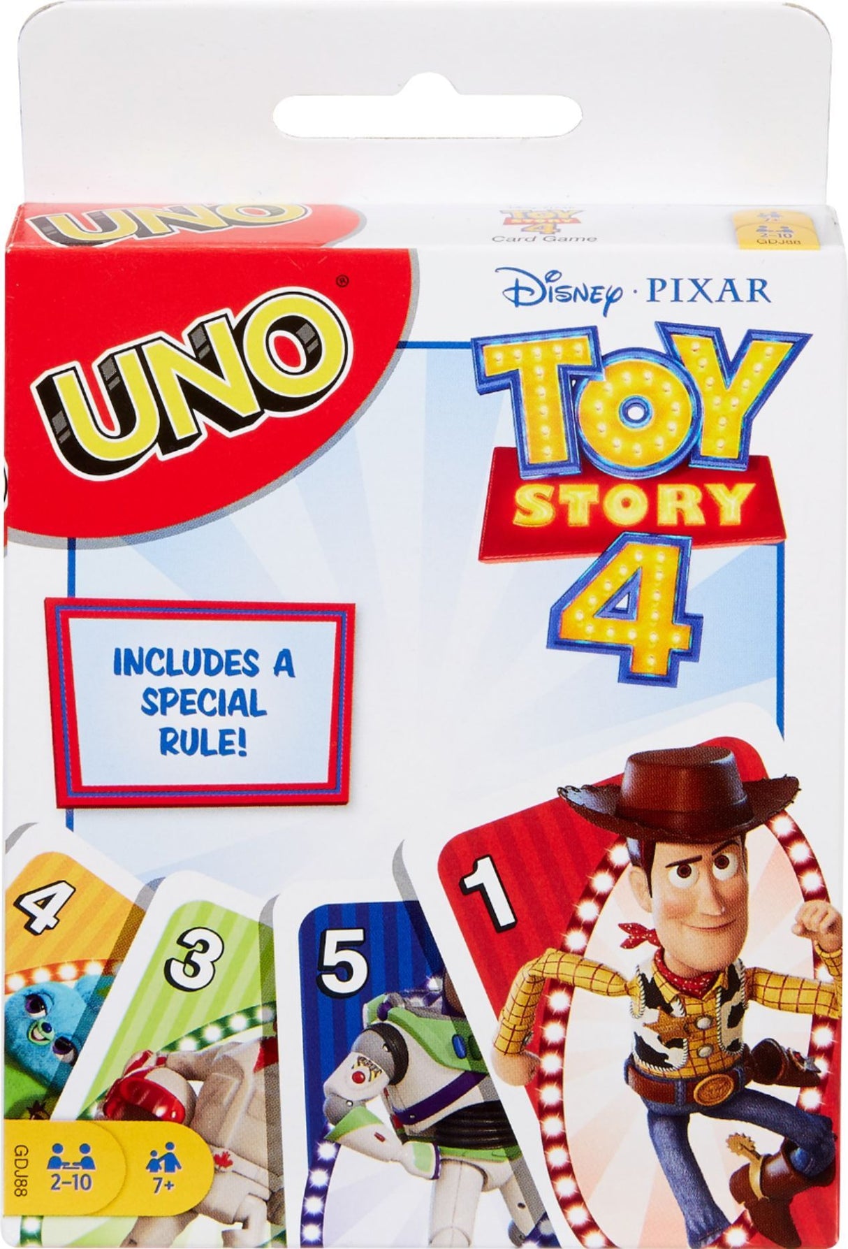 Box art of UNO: Toy Story 4