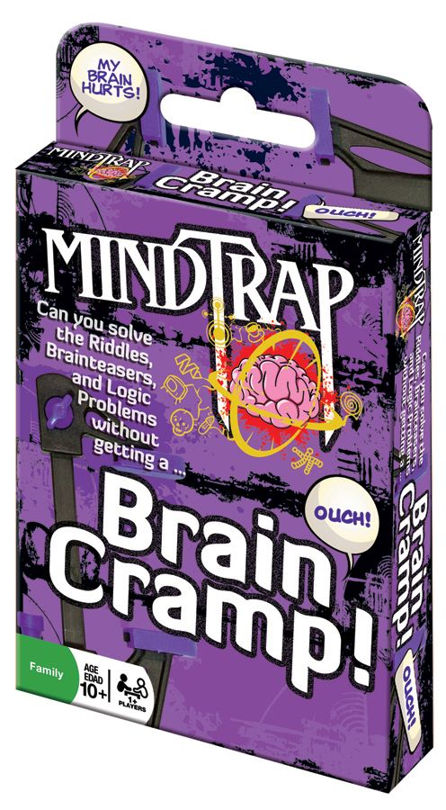 Box art of MindTrap Brain Cramp