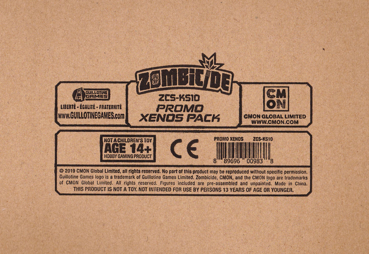 Box art of Zombicide: Invader – Promo Xenos Pack