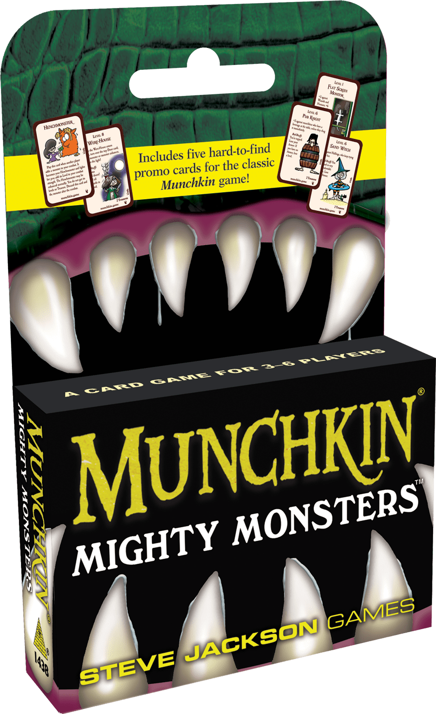 Box art of Munchkin Mighty Monsters