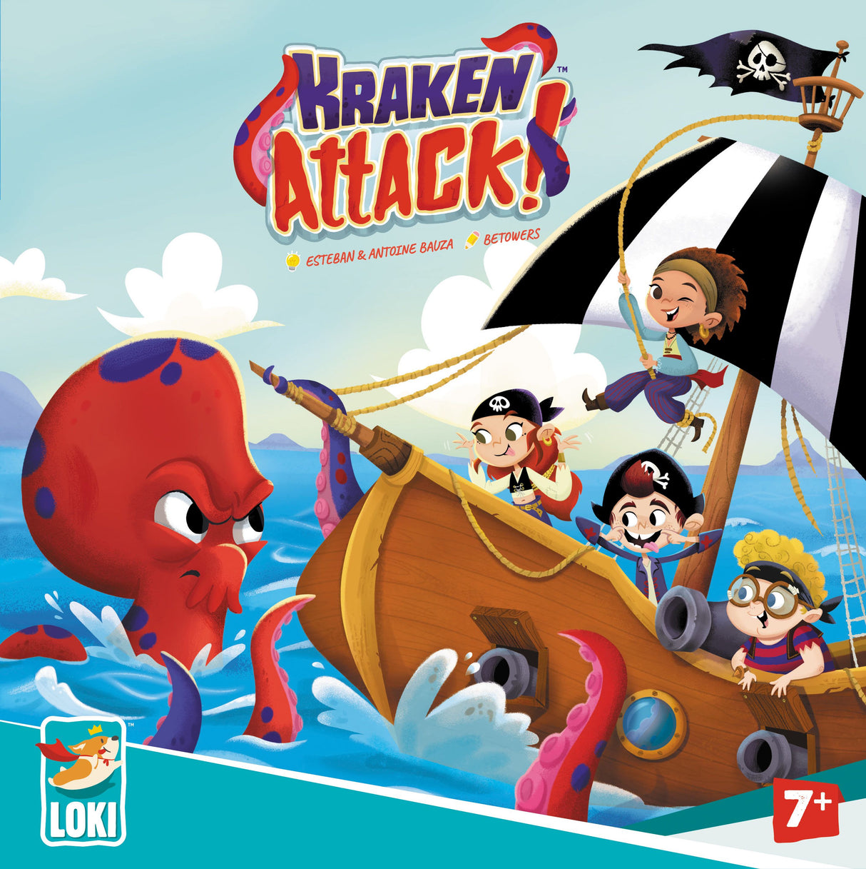 Box art of Kraken Attack!
