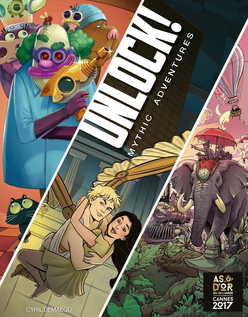 Box art of Unlock!: Mythic Adventures