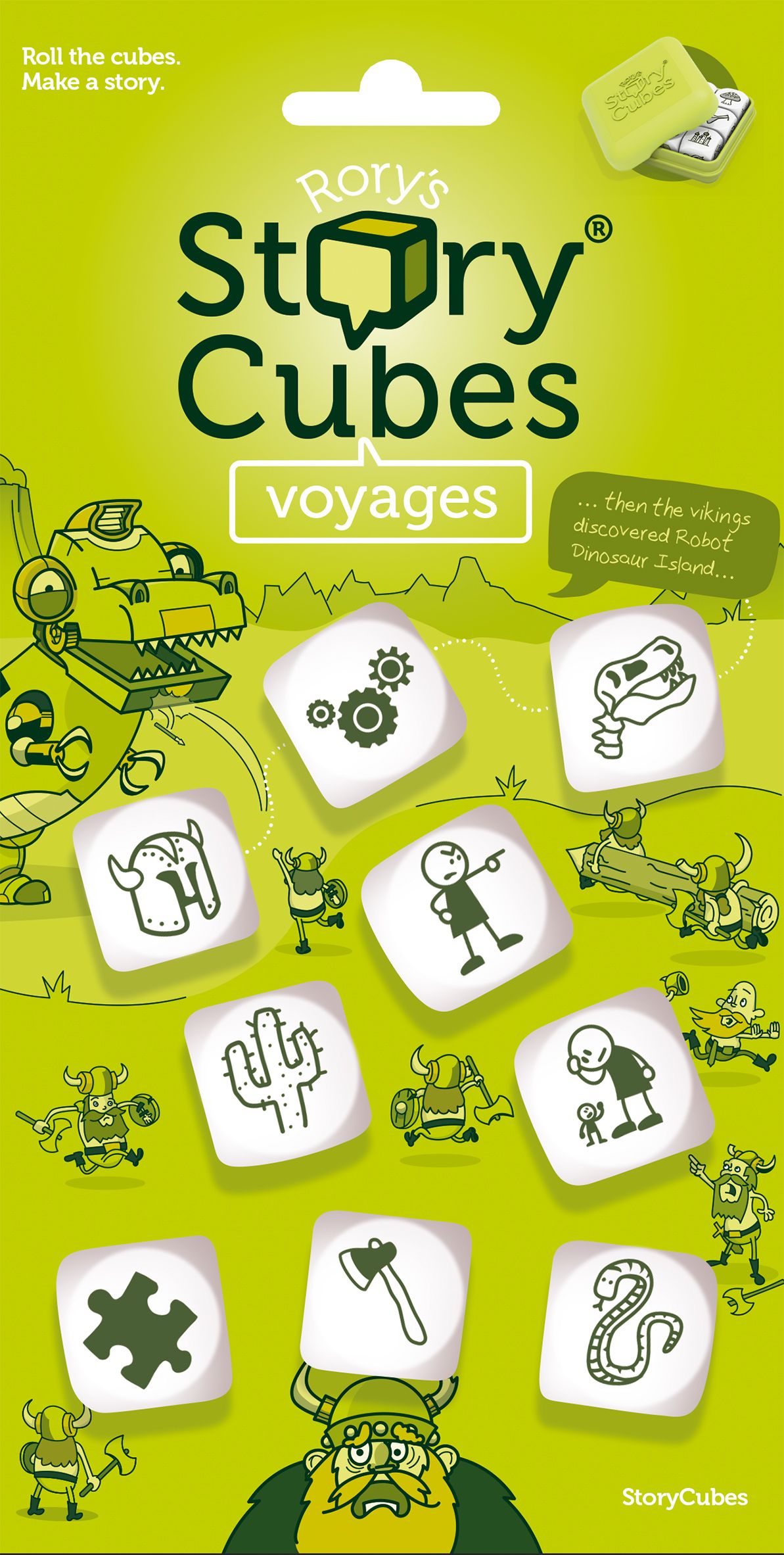 Box art of Rory's Story Cubes: Voyages