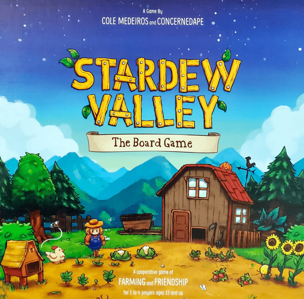 Box art of Stardew Valley: The Board Game