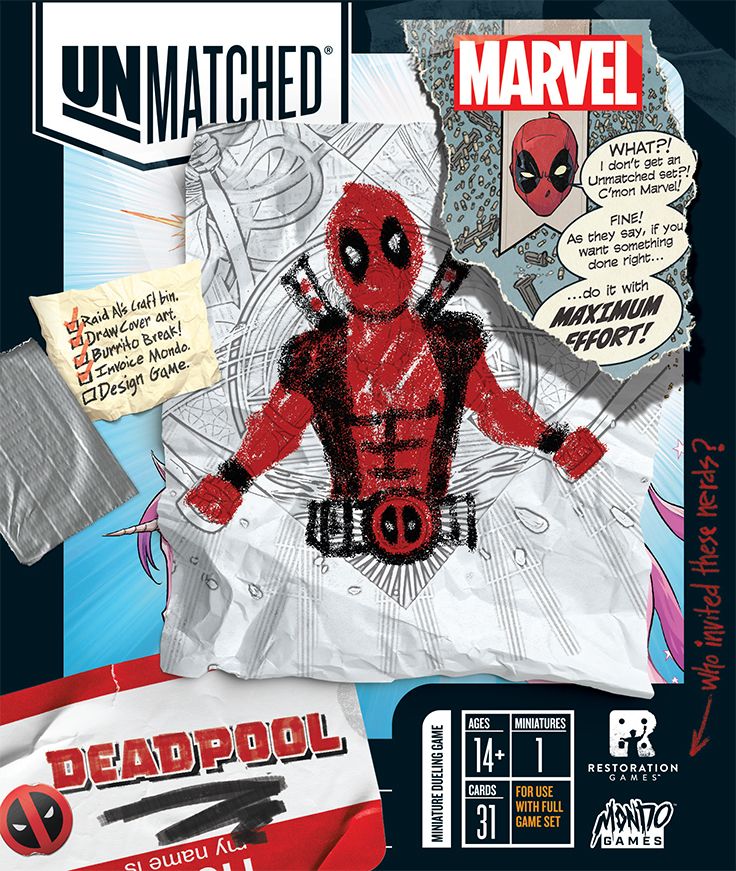 Box art of Unmatched: Deadpool