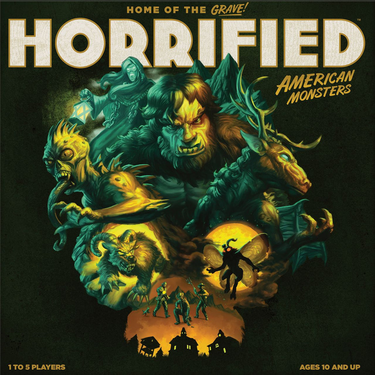 Box art of Horrified: American Monsters