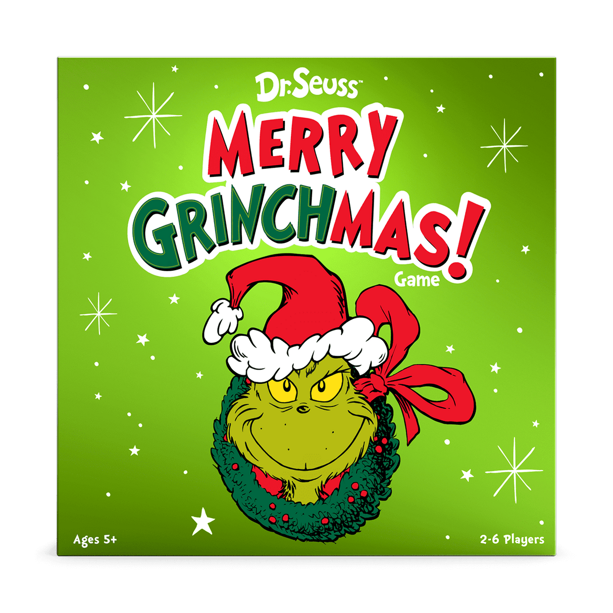 Box art of Dr. Seuss: Merry Grinchmas! Game
