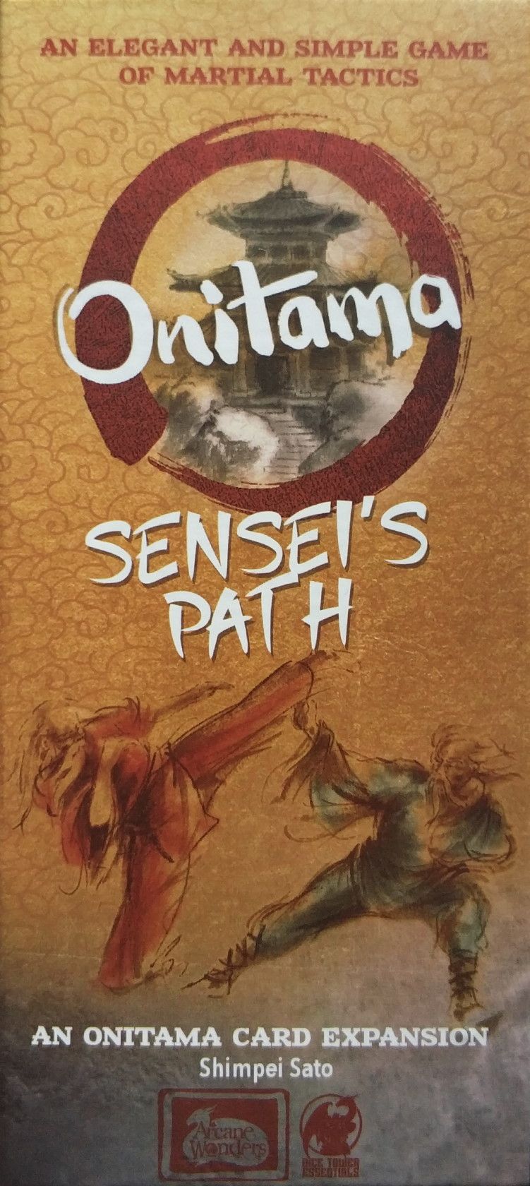 Box art of Onitama: Sensei's Path