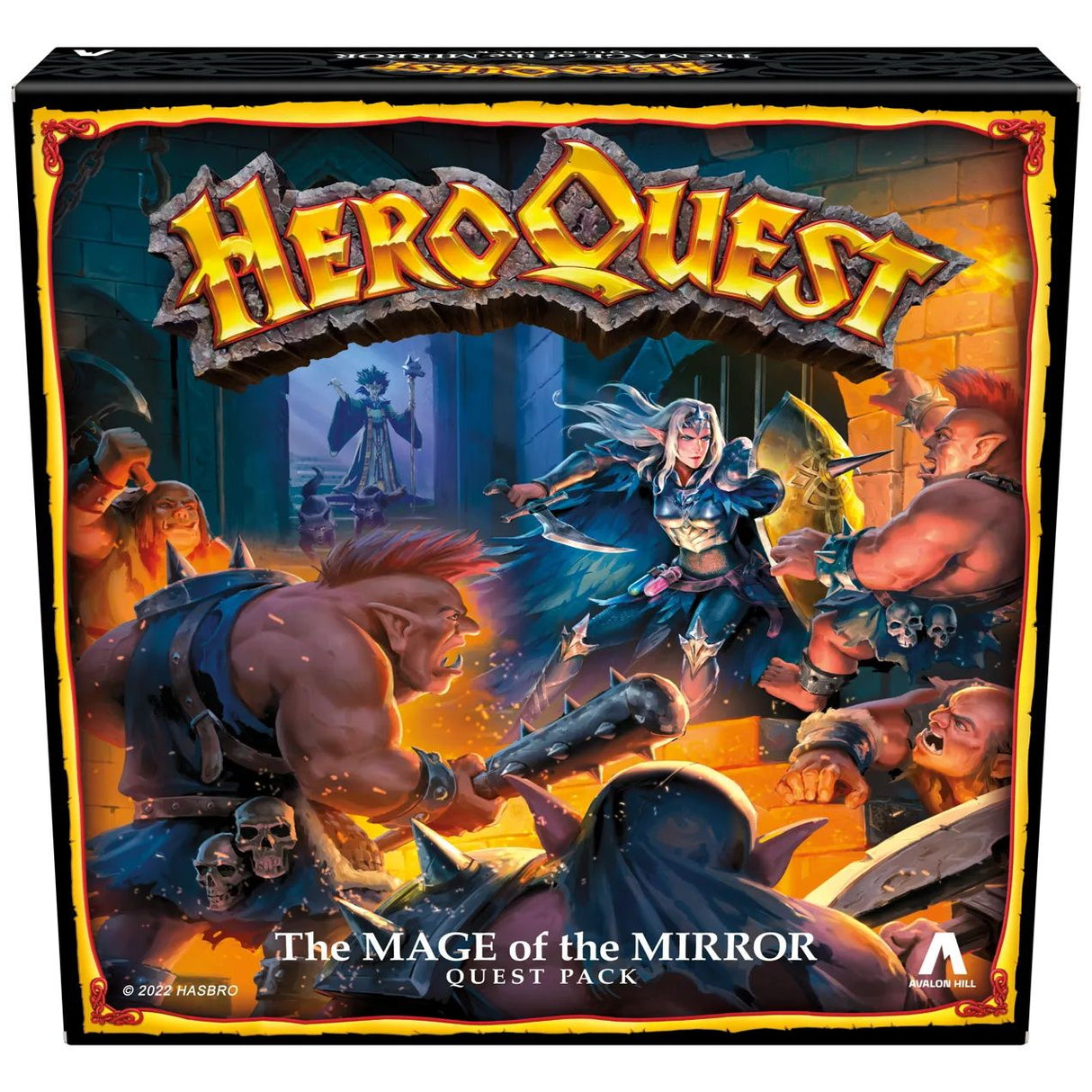 Box art of HeroQuest: The Mage of the Mirror