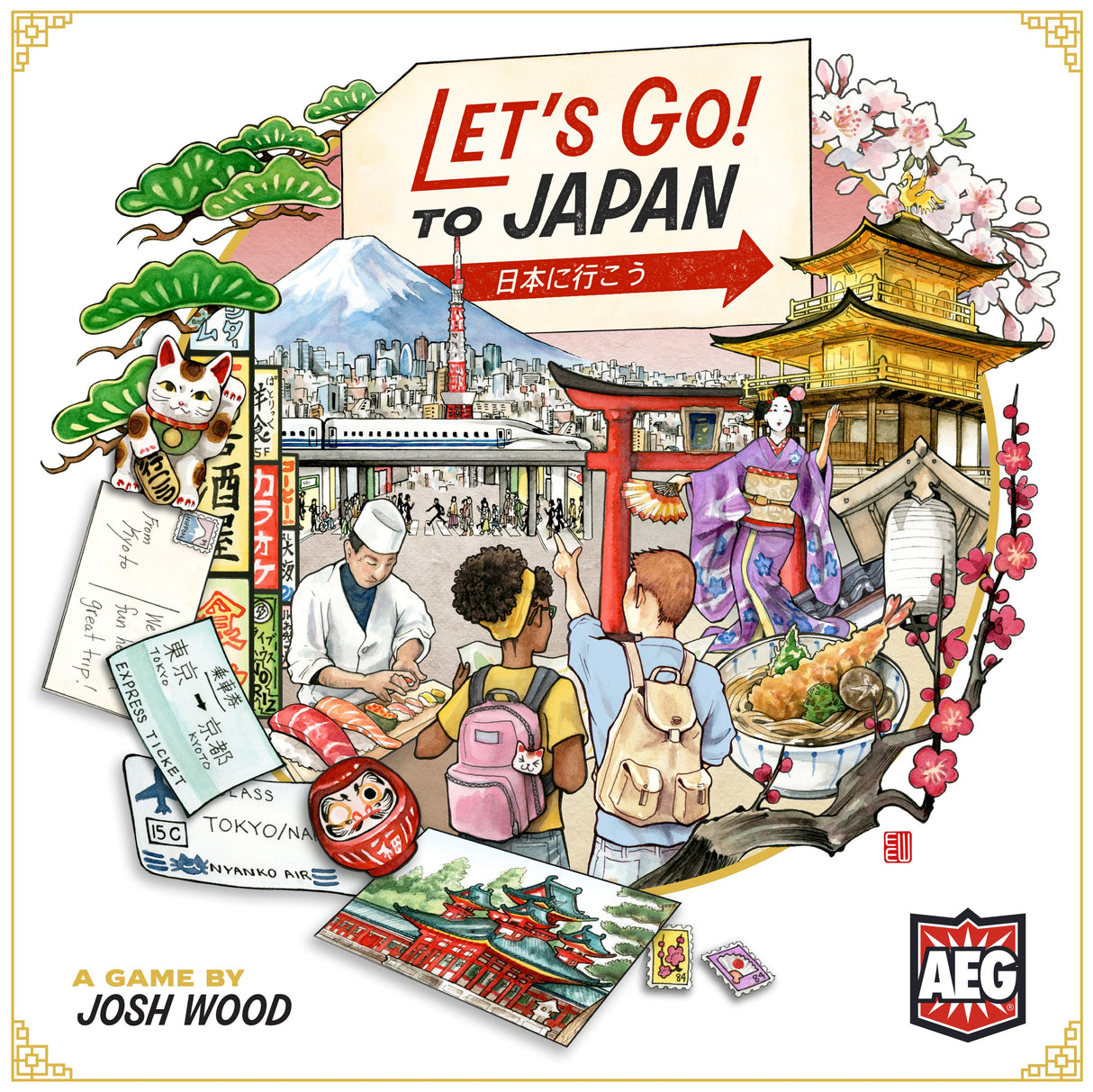 Box art of Let's Go! To Japan