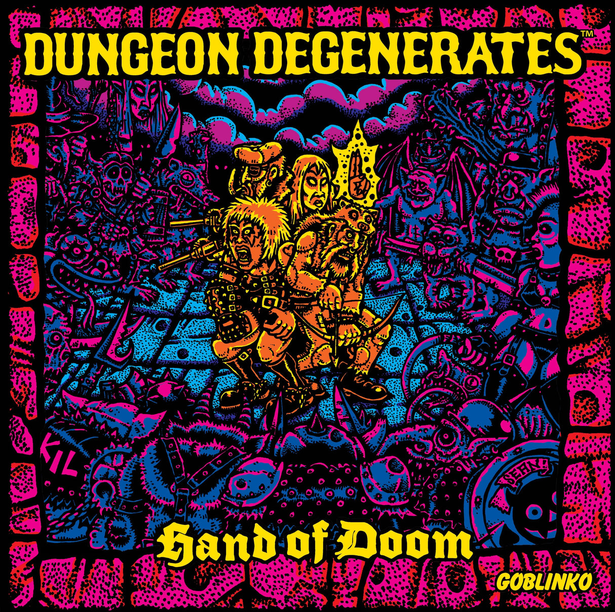 Box art of Dungeon Degenerates: Hand of Doom