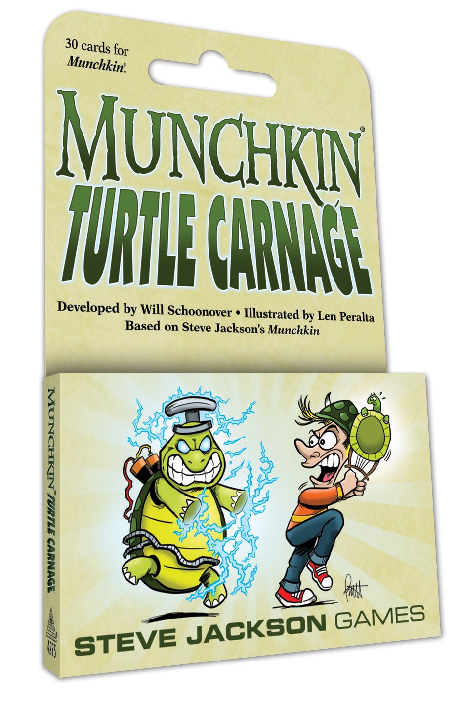 Box art of Munchkin: Turtle Carnage