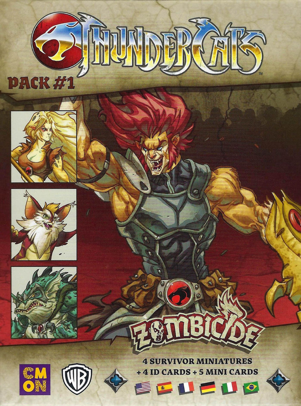 Box art of Zombicide: Thundercats Pack #1