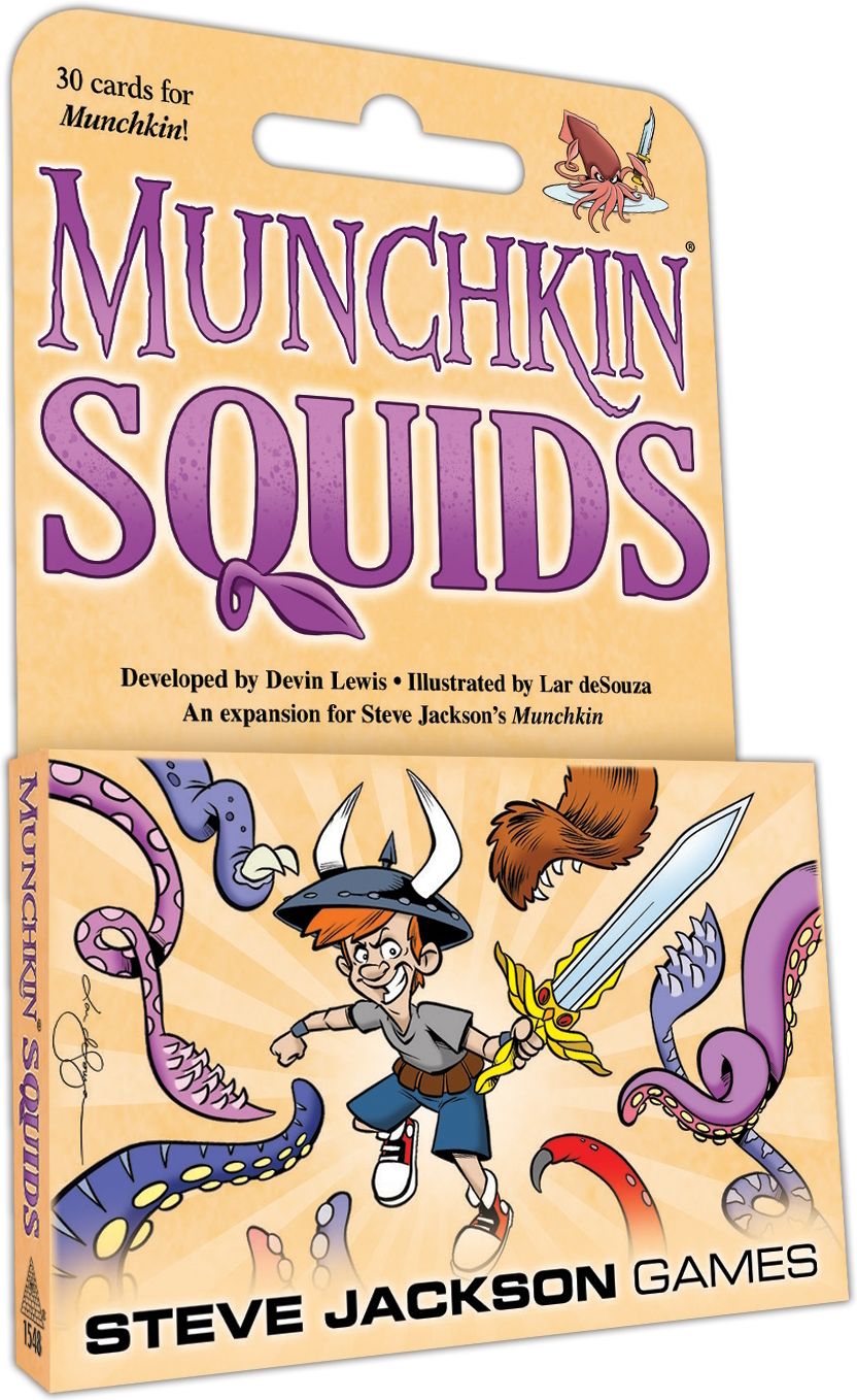 Box art of Munchkin: Squids