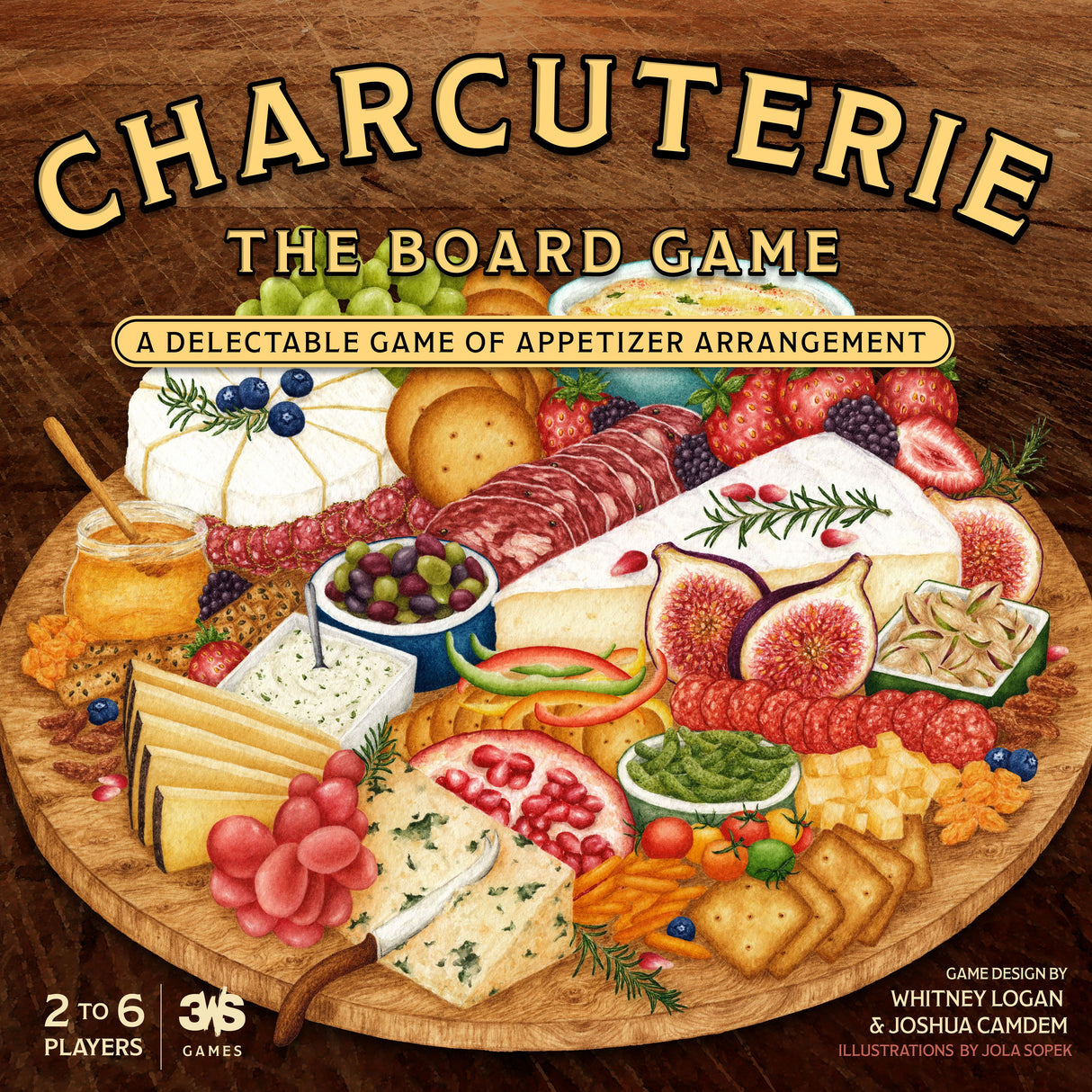 Box art of Charcuterie: The Board Game