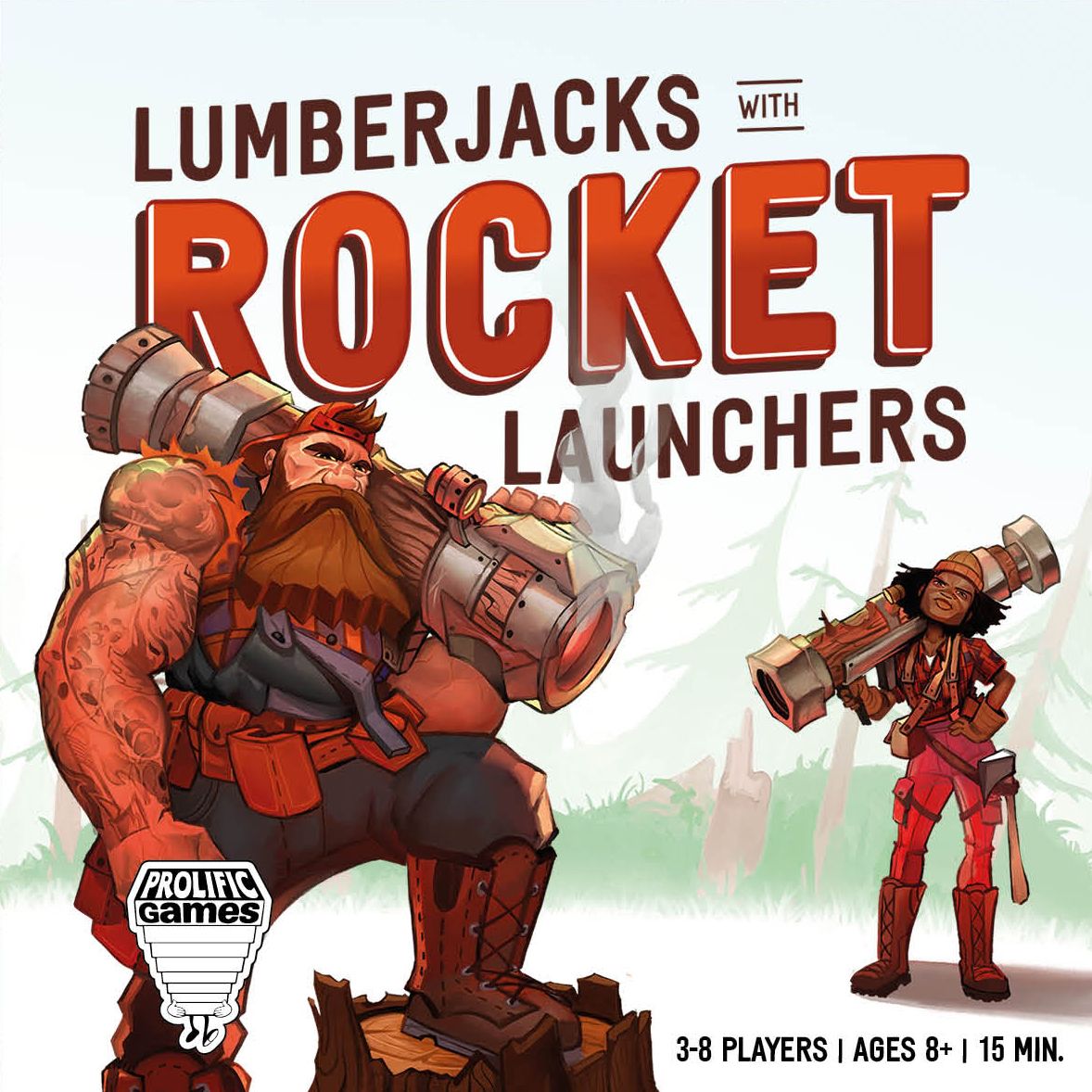 Box art of Lumberjacks with Rocket Launchers