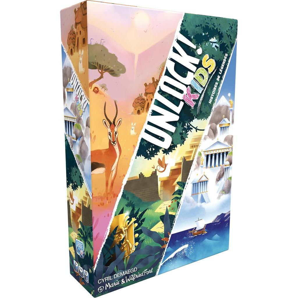 Box art of Unlock! Kids: Legendary Stories