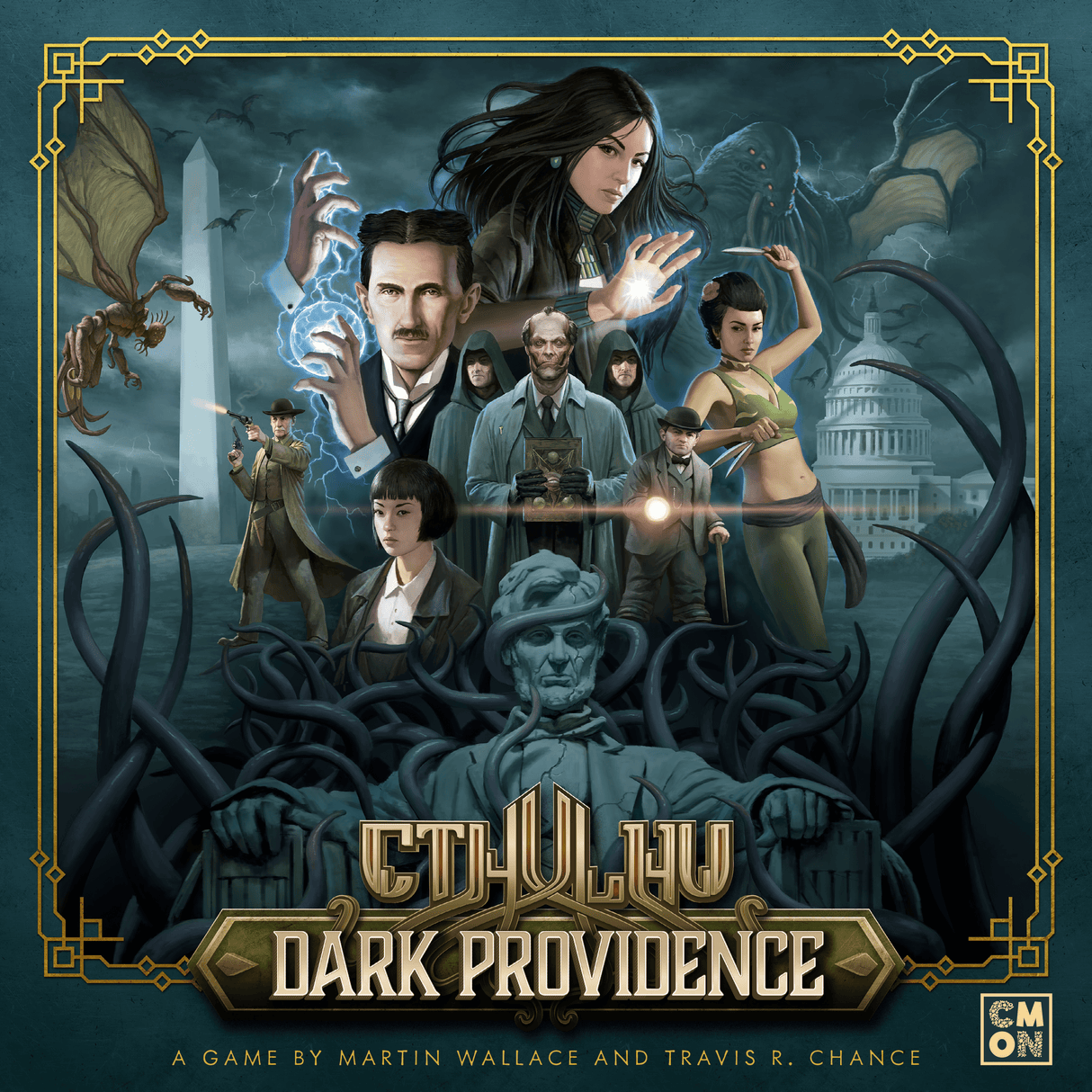 Box art of Cthulhu: Dark Providence