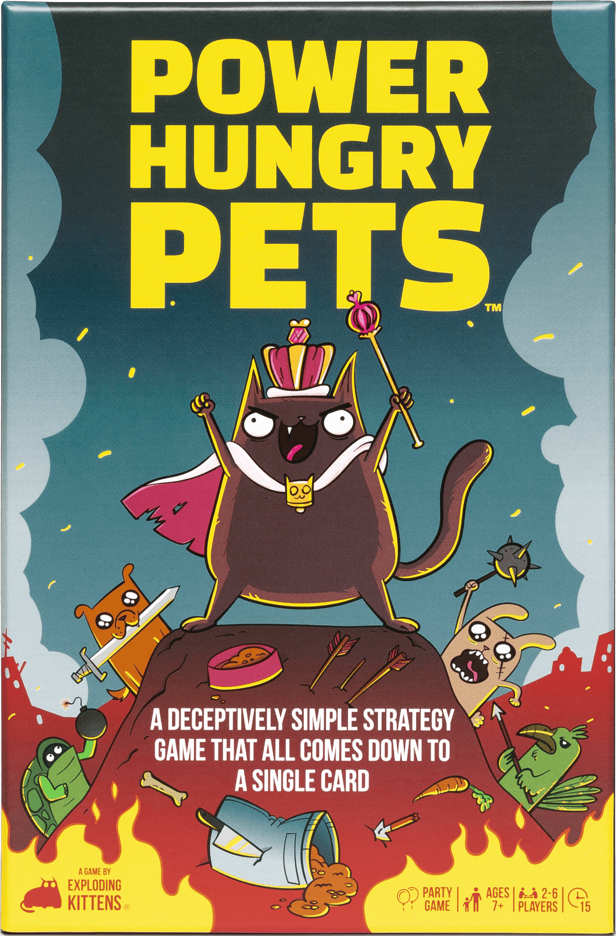 Box art of Power Hungry Pets