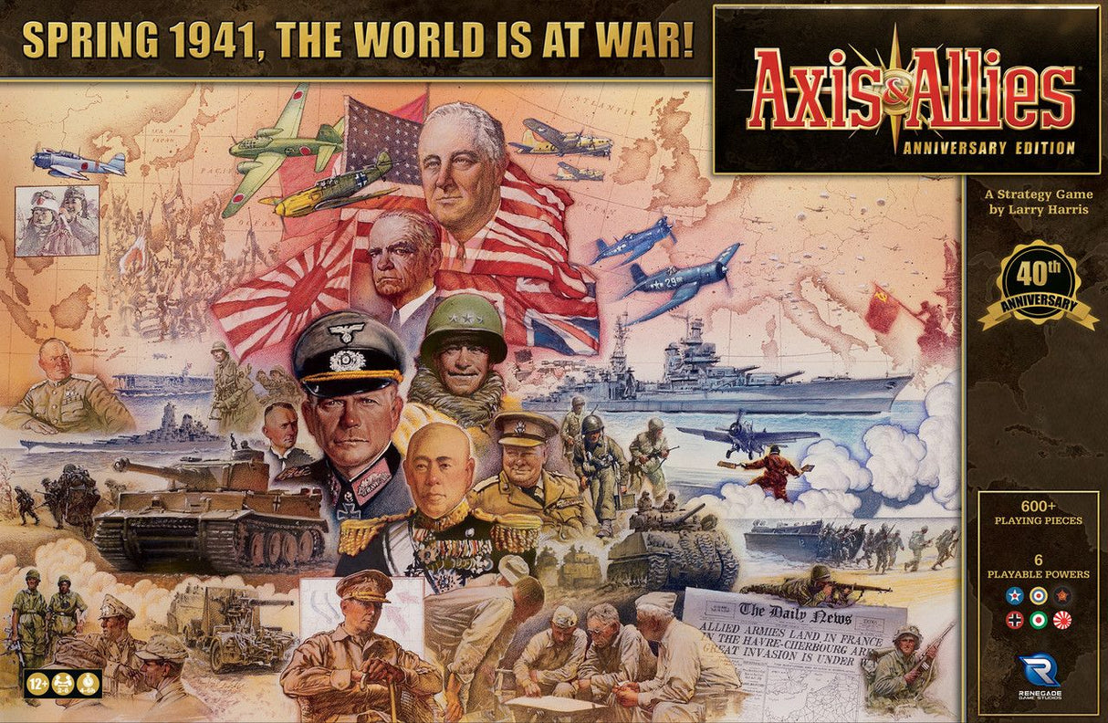 Box art of Axis & Allies Anniversary Edition