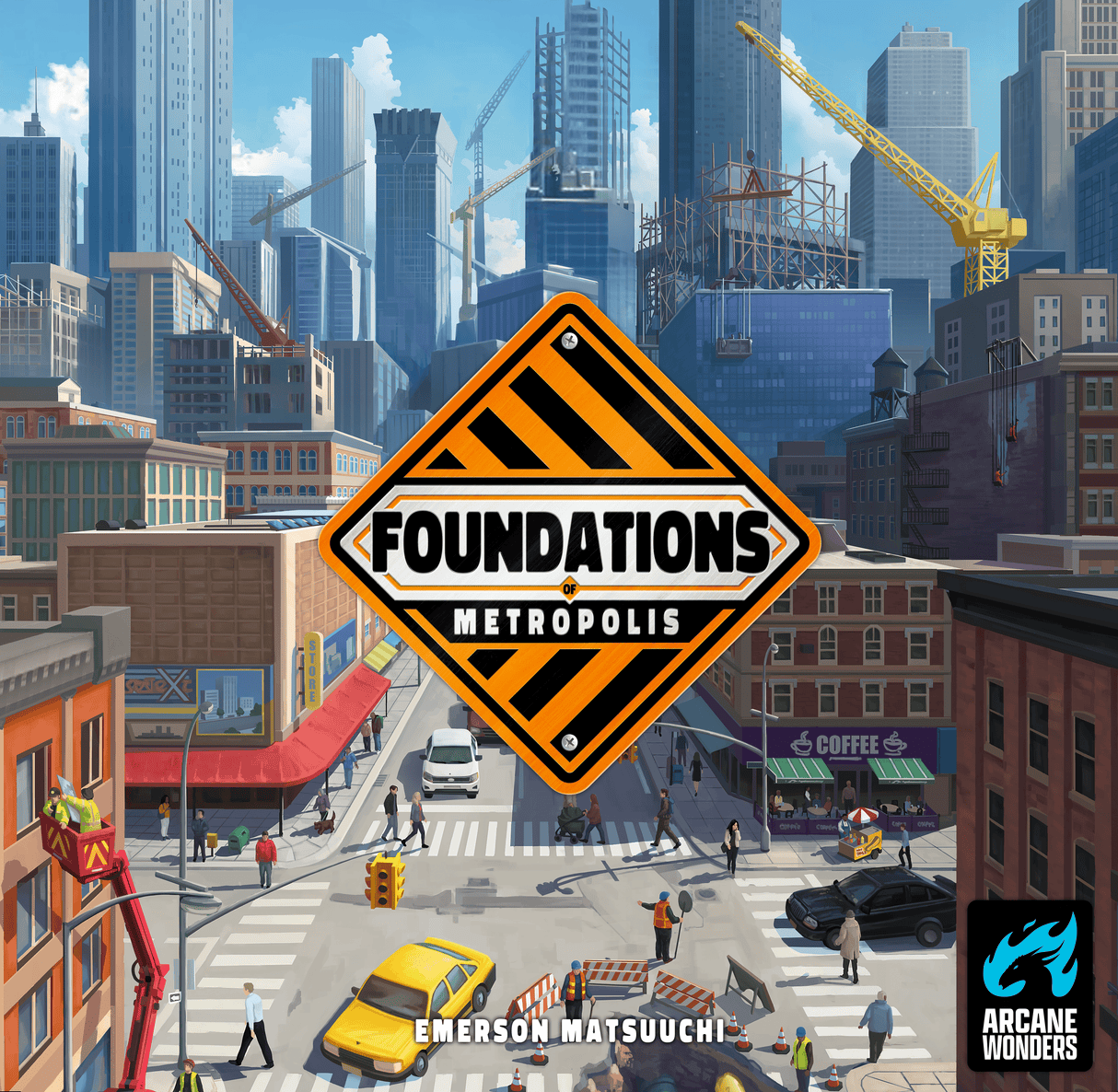 Box art of Foundations of Metropolis