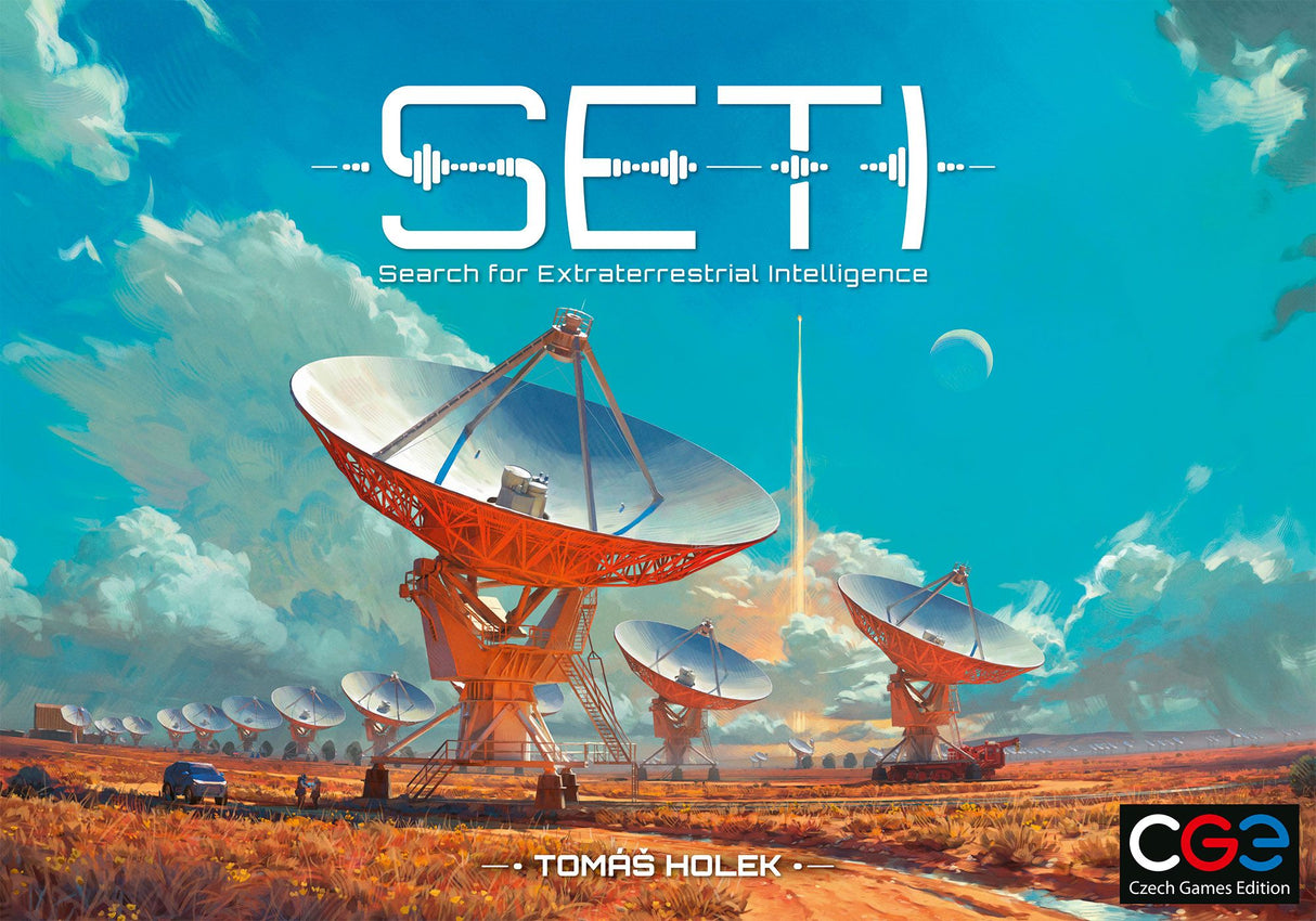 Box art of SETI: Search for Extraterrestrial Intelligence