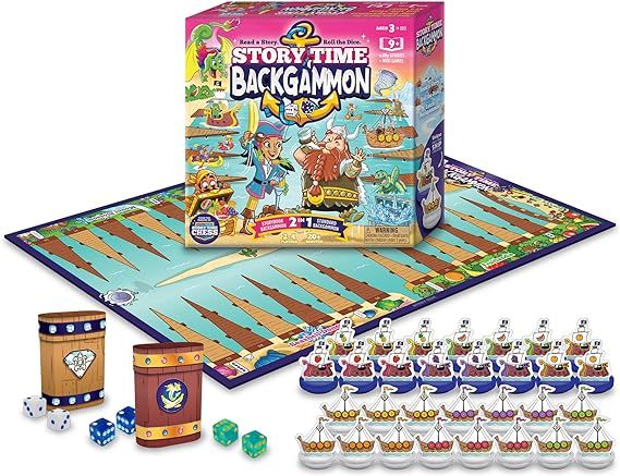 Box art of Story Time Backgammon