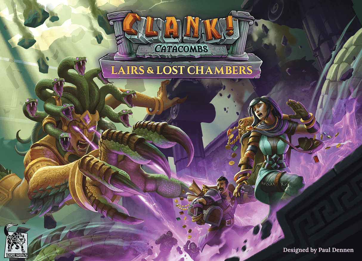 Box art of Clank!: Catacombs – Lairs and Lost Chambers